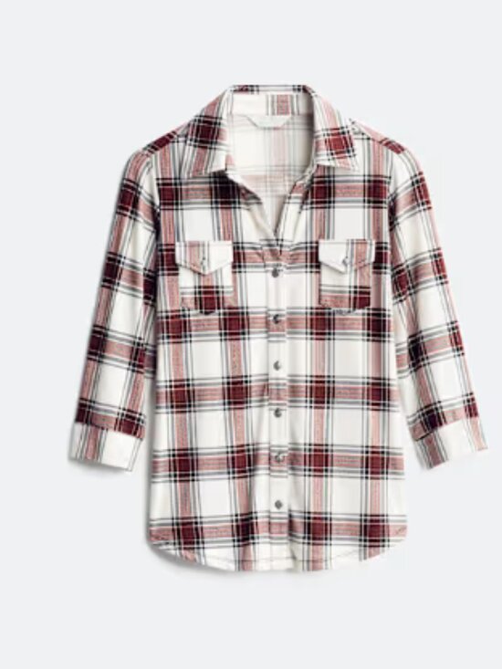 Market & Spruce Tops - Market & Spruce Women's Perrina Button Down Knit Top